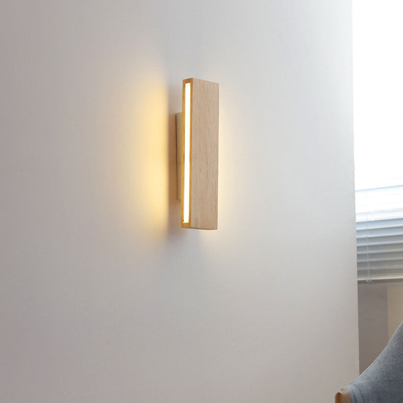 Japanese LED Wall Light | Minimalist Rotating Wall Lamp