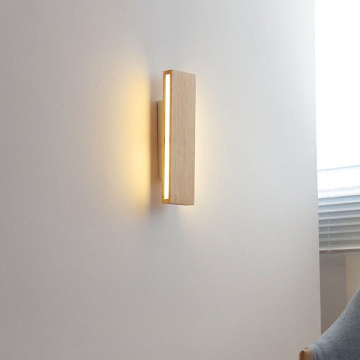 Japanese LED Wall Light | Minimalist Rotating Wall Lamp