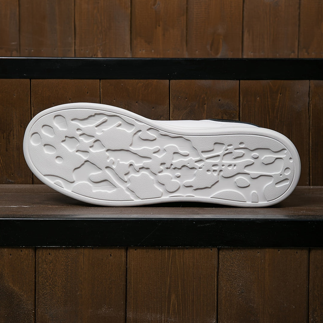 Women's Clean White Leather Sneakers