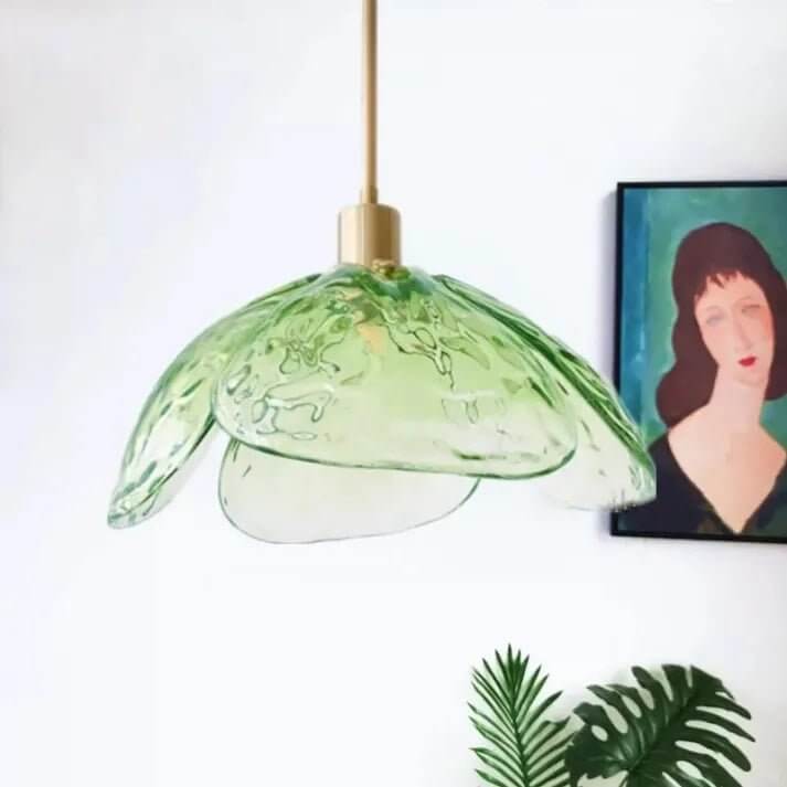 Flower Leaf Pendant Lamp - Elegant Night Lamp