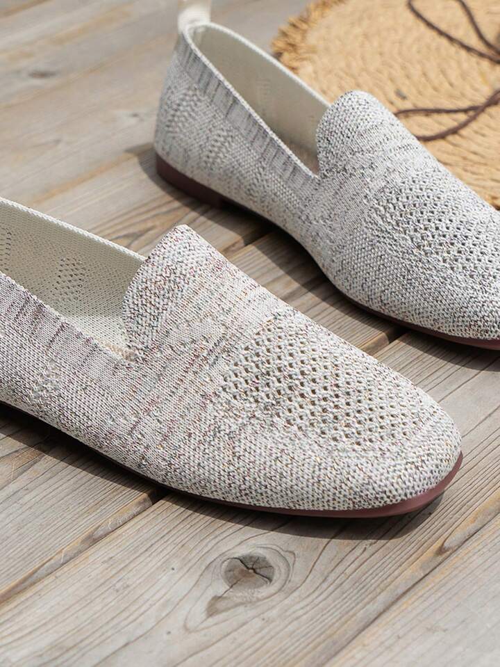 Women's orthopedic slip-on sneakers with soft footbed, breathable mesh