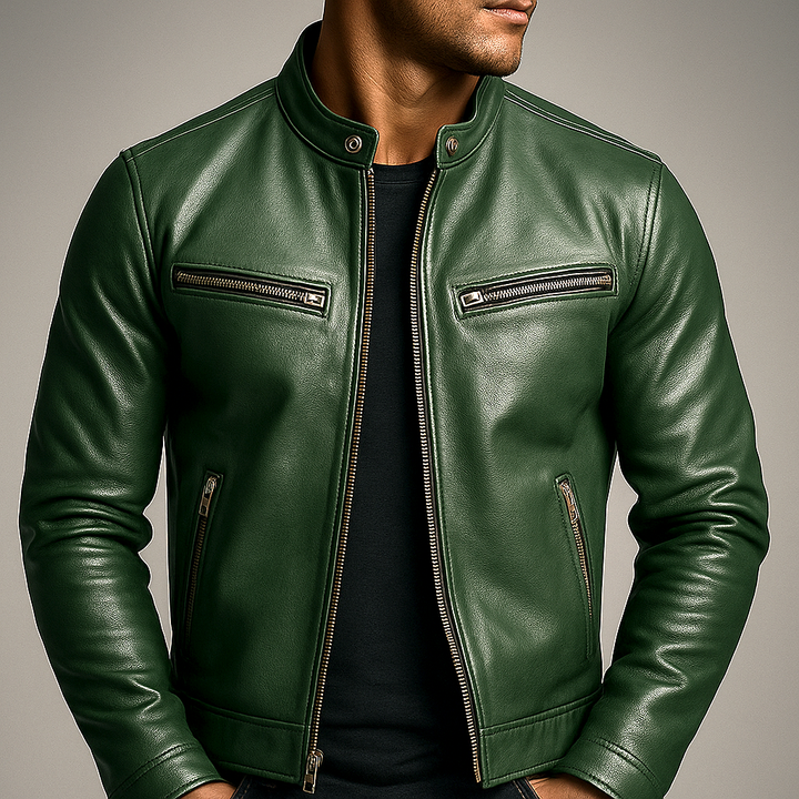 Men's Vintage Leather Jacket – Timeless Style, First-Class Craftsmanship