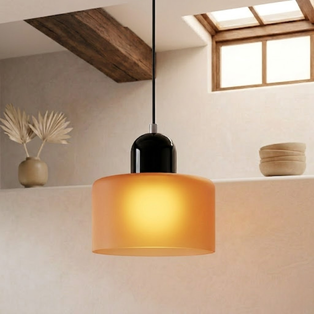 Ring Pendant Light with Extended Halo Design
