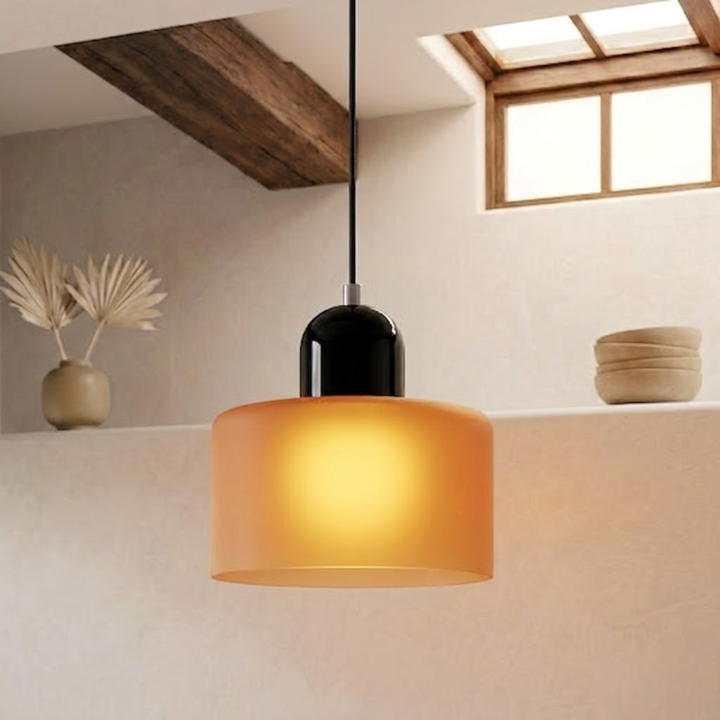 Ring Pendant Light with Extended Halo Design