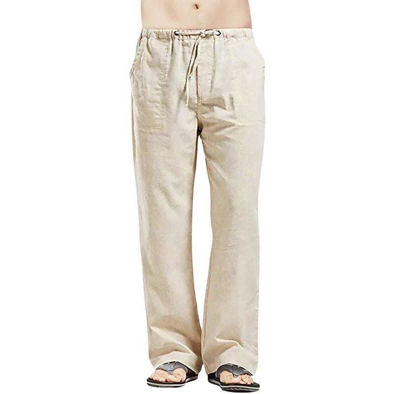 Lino – Breathable Linen Men's Pants with Oversized Fit