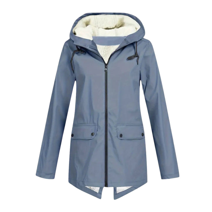 Women's Waterproof Jacket – Fleece-Lined – with Hood