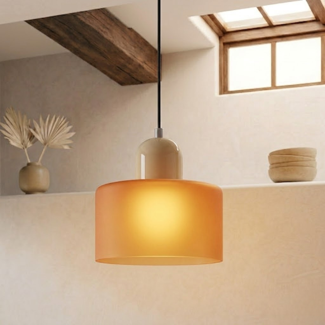 Ring Pendant Light with Extended Halo Design