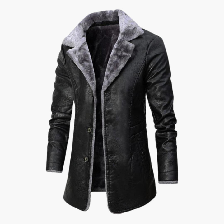 Wool Winter Coat – Elegant Coat for Men, Warm