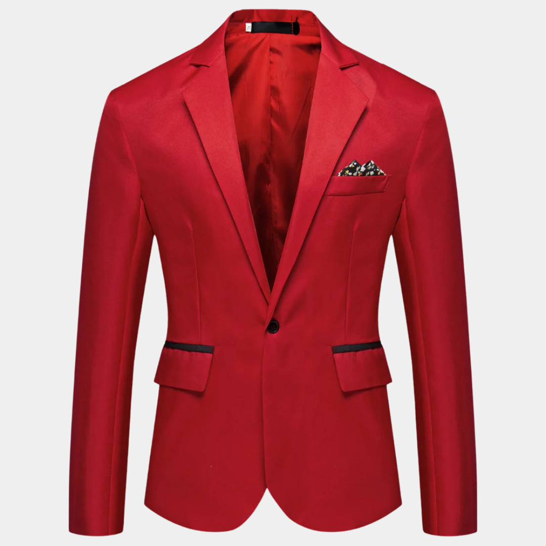 Men's Blazer with Modern Design and Comfortable Fit