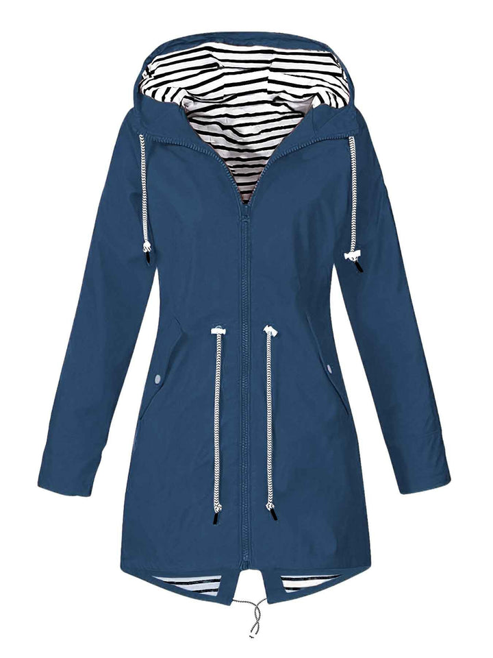Waterproof Jacket with Hood for Women