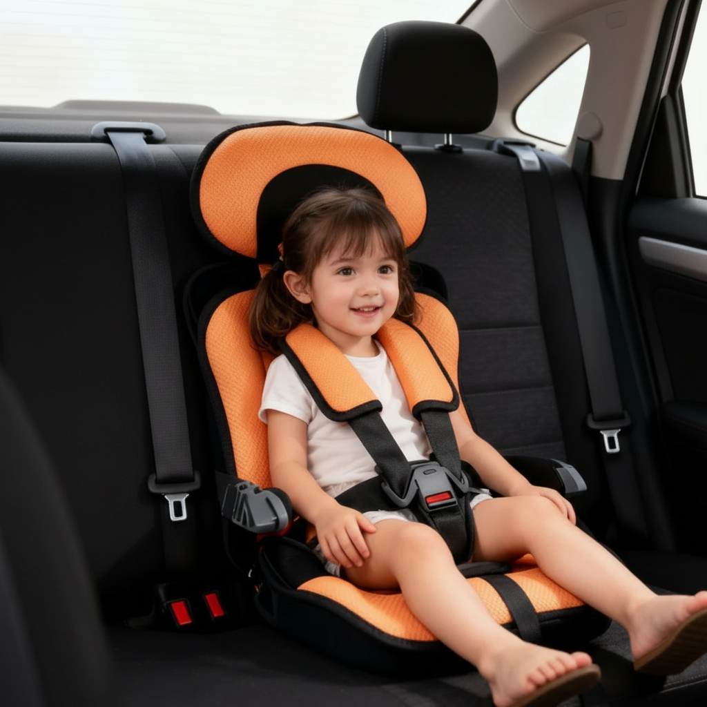 Portable Foldable Car Booster Seat for Children
