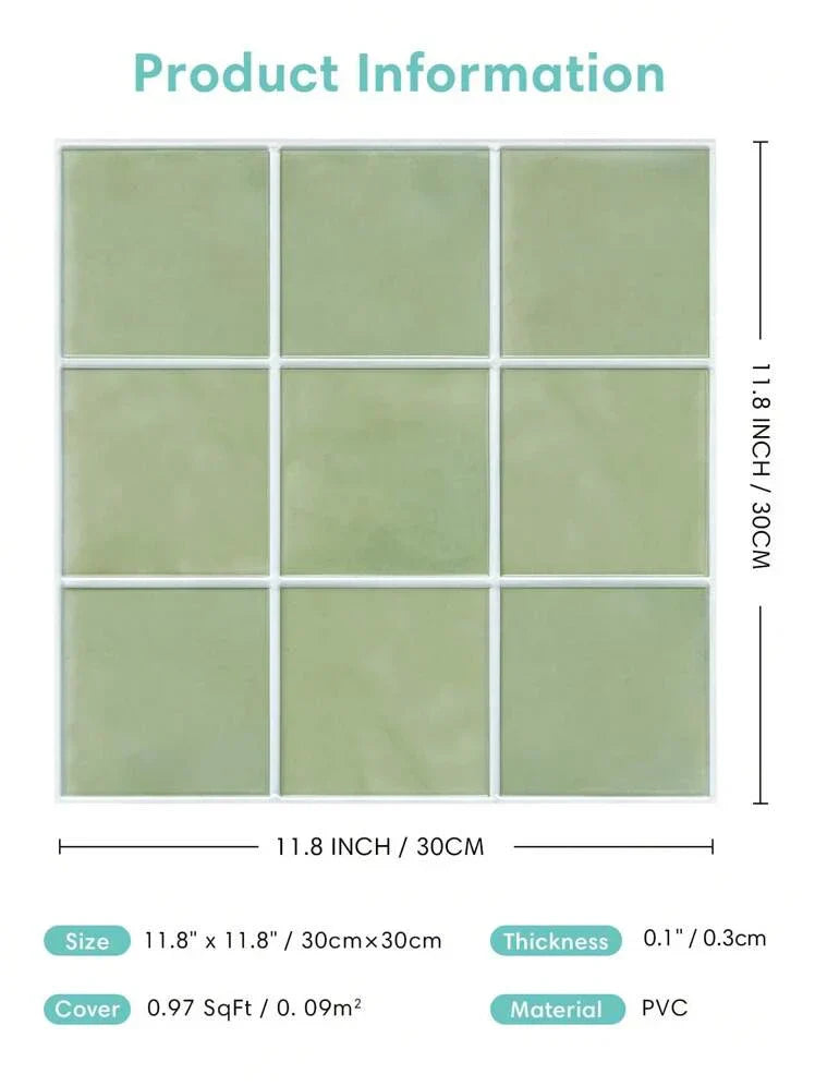 HomeDeco 3D Peel & Stick Wall Tiles