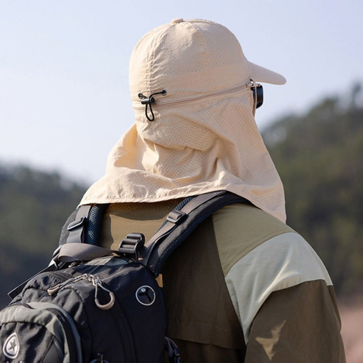 Trucker Hat with UV Protection and Neck Protection for Outdoor Adventures - SchattenPro