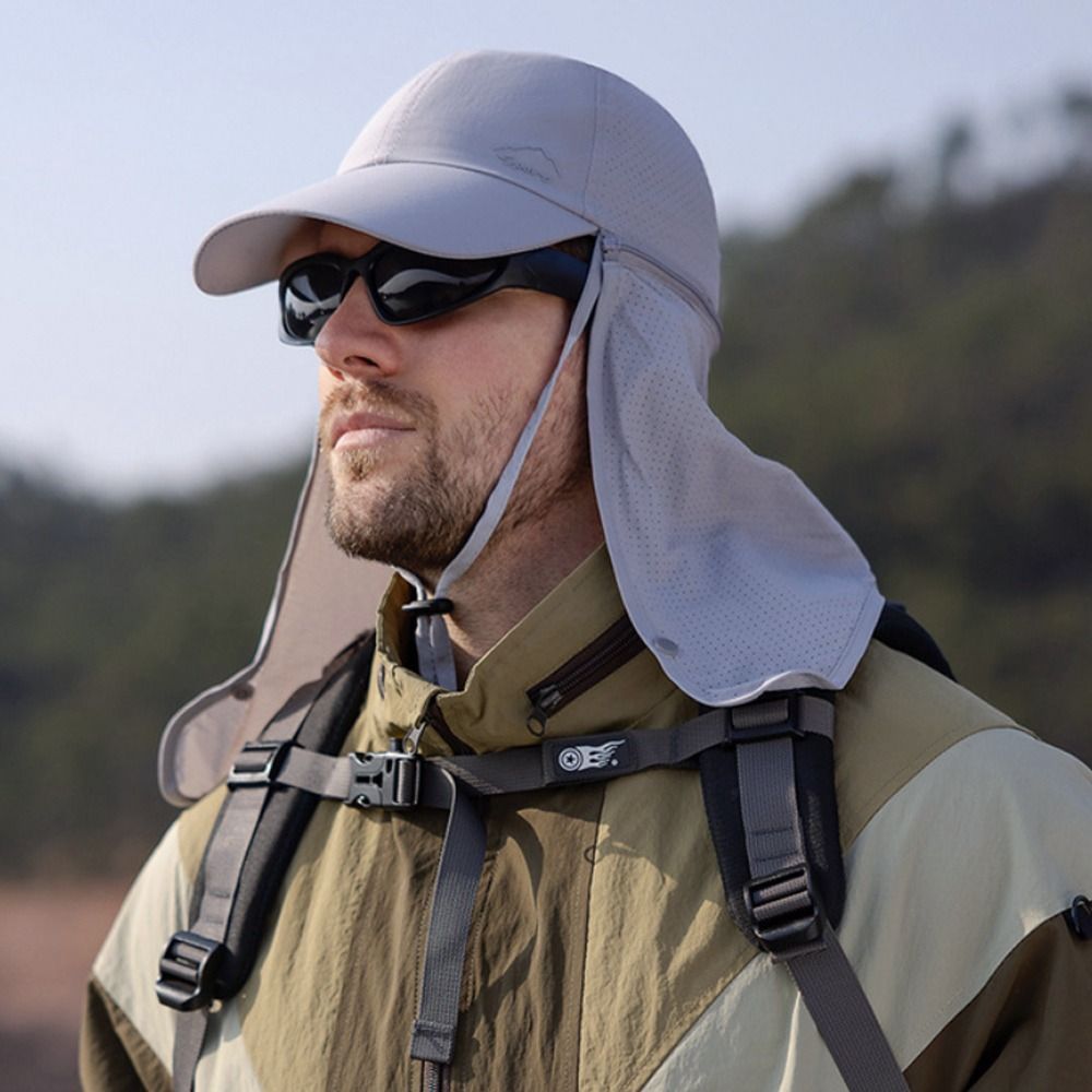 Trucker Hat with UV Protection and Neck Protection for Outdoor Adventures - SchattenPro