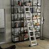 14 in 1 Multi-Purpose Aluminum Alloy Combination Ladder 4.7M/15.5FT Folding Steps Ladders 150kg/330lbs Capacity