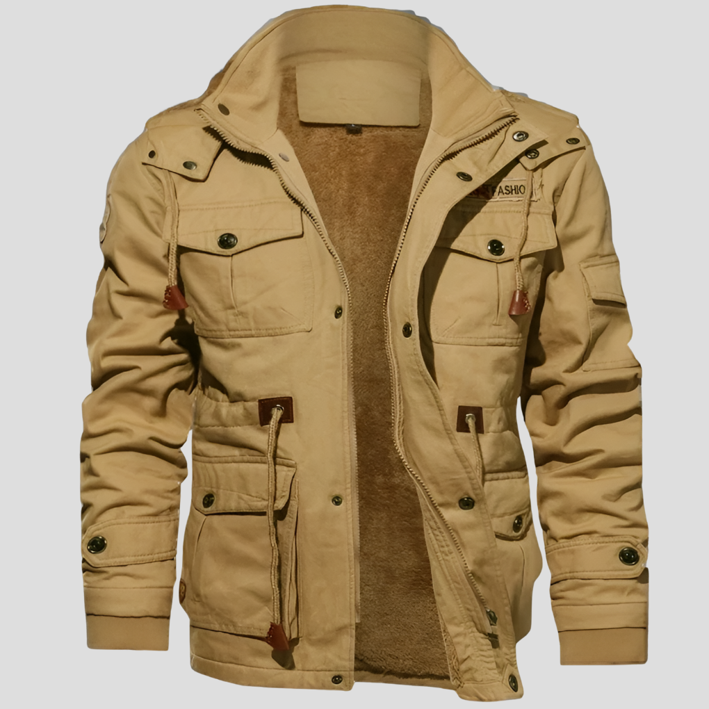 Robust Men's Jacket  Wind Resistant and Warm