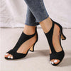 Elegant Heeled Sandals for Women