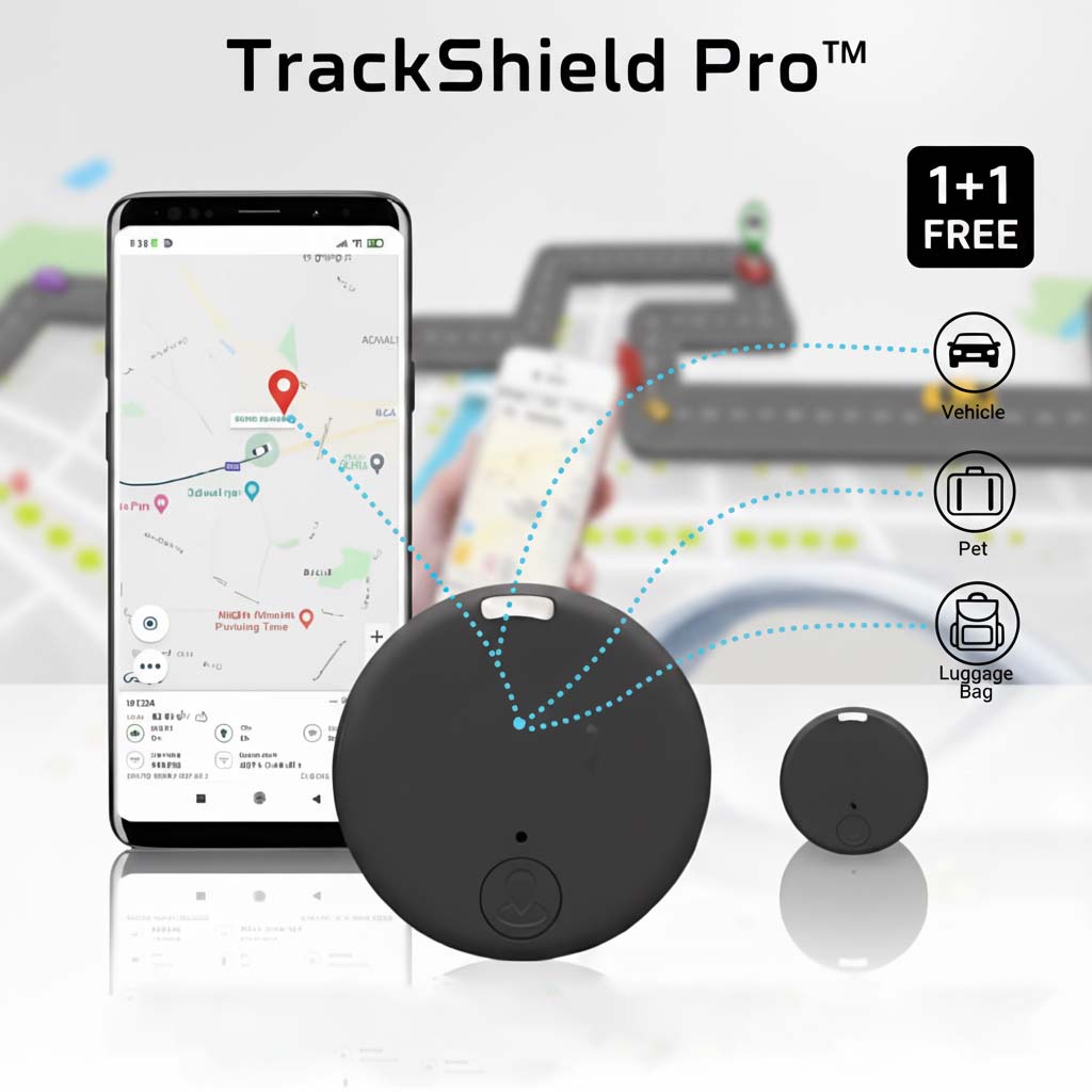 Magnetic Mini GPS Tracker with Real-Time Location, Movement Alerts and Audio Monitoring