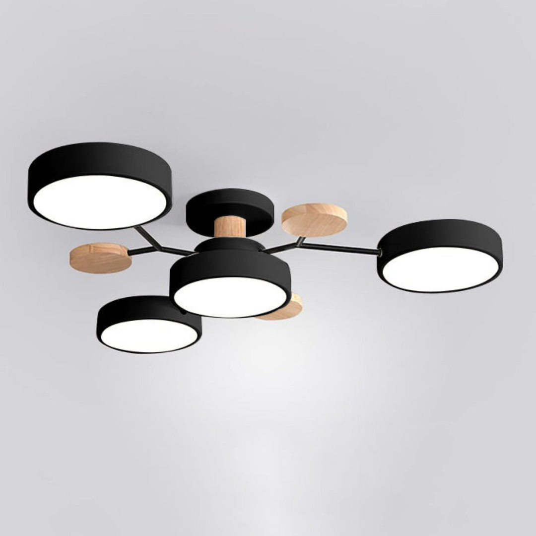 Tidy Modern Design LED Ceiling Lamp | Glare-Free Lighting for Living Rooms and Spaces