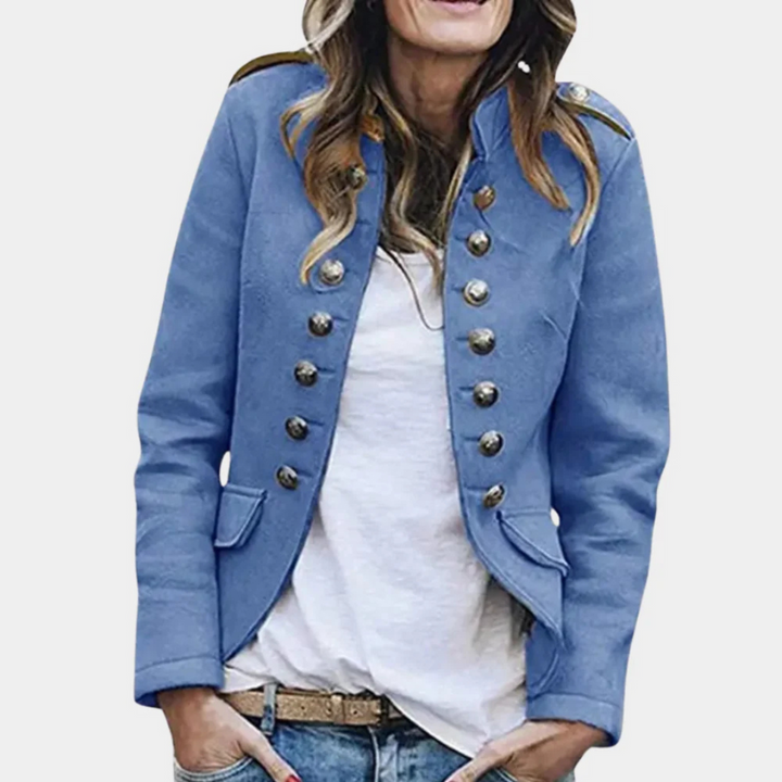 Women's Double Breasted Wool Coat