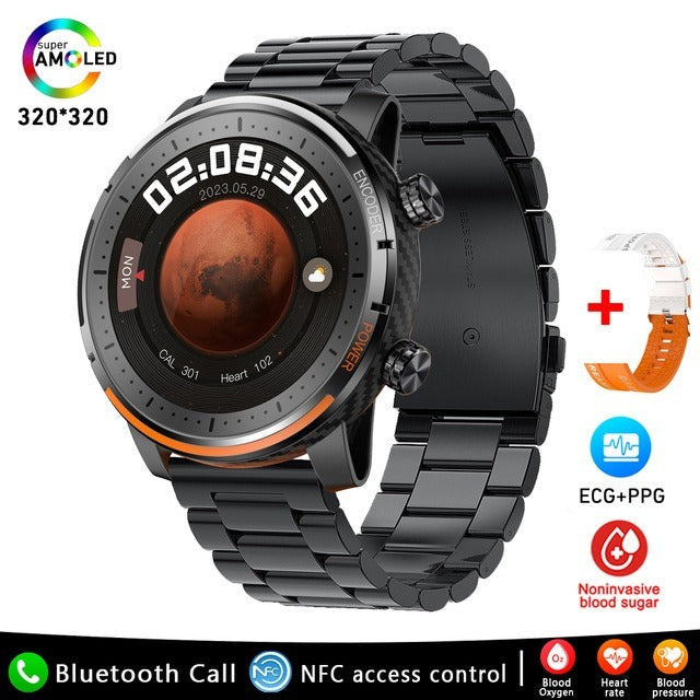 Waterproof Smartwatch with Blood Pressure, Blood Oxygen Saturation and Sleep Monitor