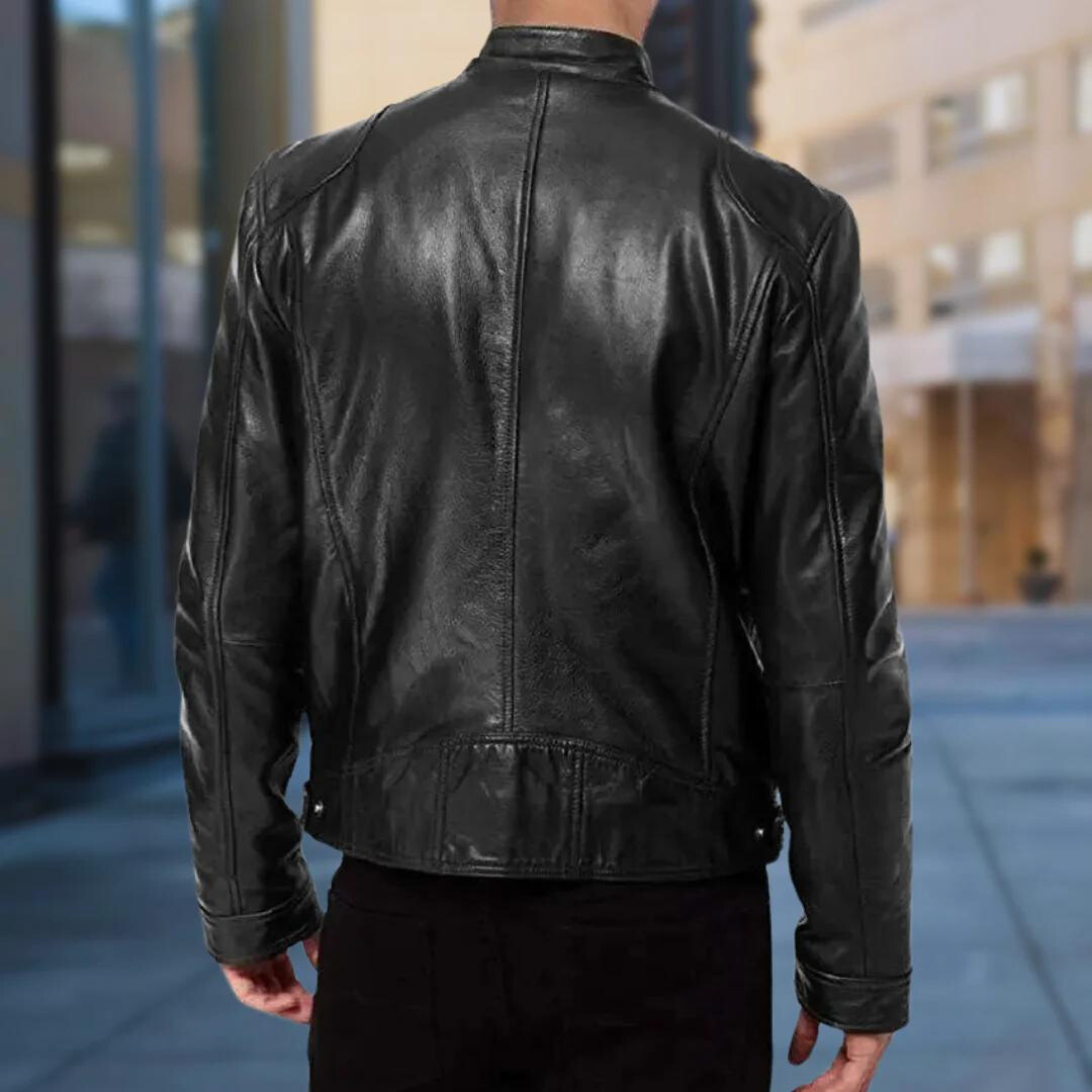 Men's Leather Jacket – Elegant, Durable Jacket in a Modern Style