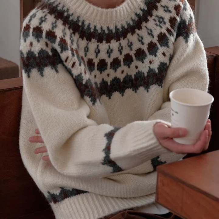 Men’s Vintage Crewneck Sweater – Retro Style