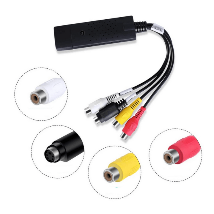 Digitizing Cable for Vintage Video Cassette Players