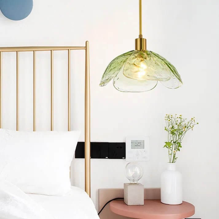 Flower Leaf Pendant Lamp - Elegant Night Lamp