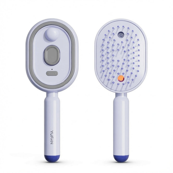 Electric Spray Airbag Massage Comb Essential Oil Atomized Hair Brush Anti-static Salon Fluffy Modeling Hair Care Tools
