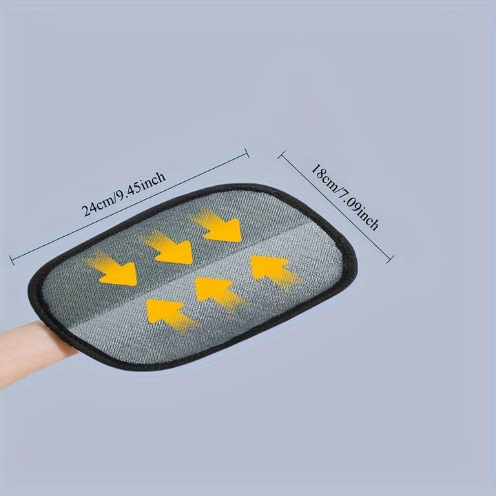 FurEase Pet Hair Removal Gloves – Pack of 4 for Dogs and Cats