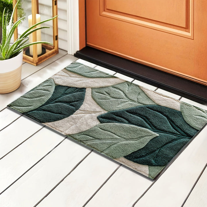 Leaf Bath Mat – Absorbent, Soft and Comfortable for the Bathroom