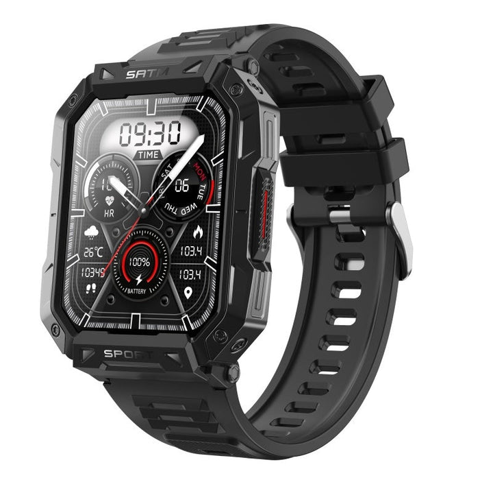 Waterproof Smartwatch with Blood Pressure, Blood Oxygen Saturation and Sleep Monitor