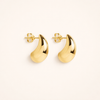 Gold drop earrings