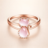 Elegant rose gold ring with refined design