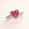 Elegant white gold ring with refined details