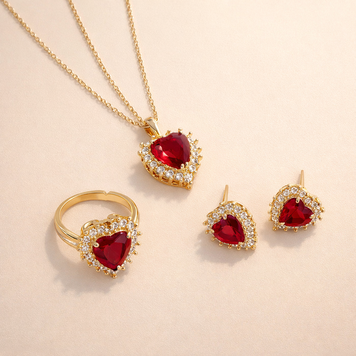 Elegant gold necklace with subtle link designs