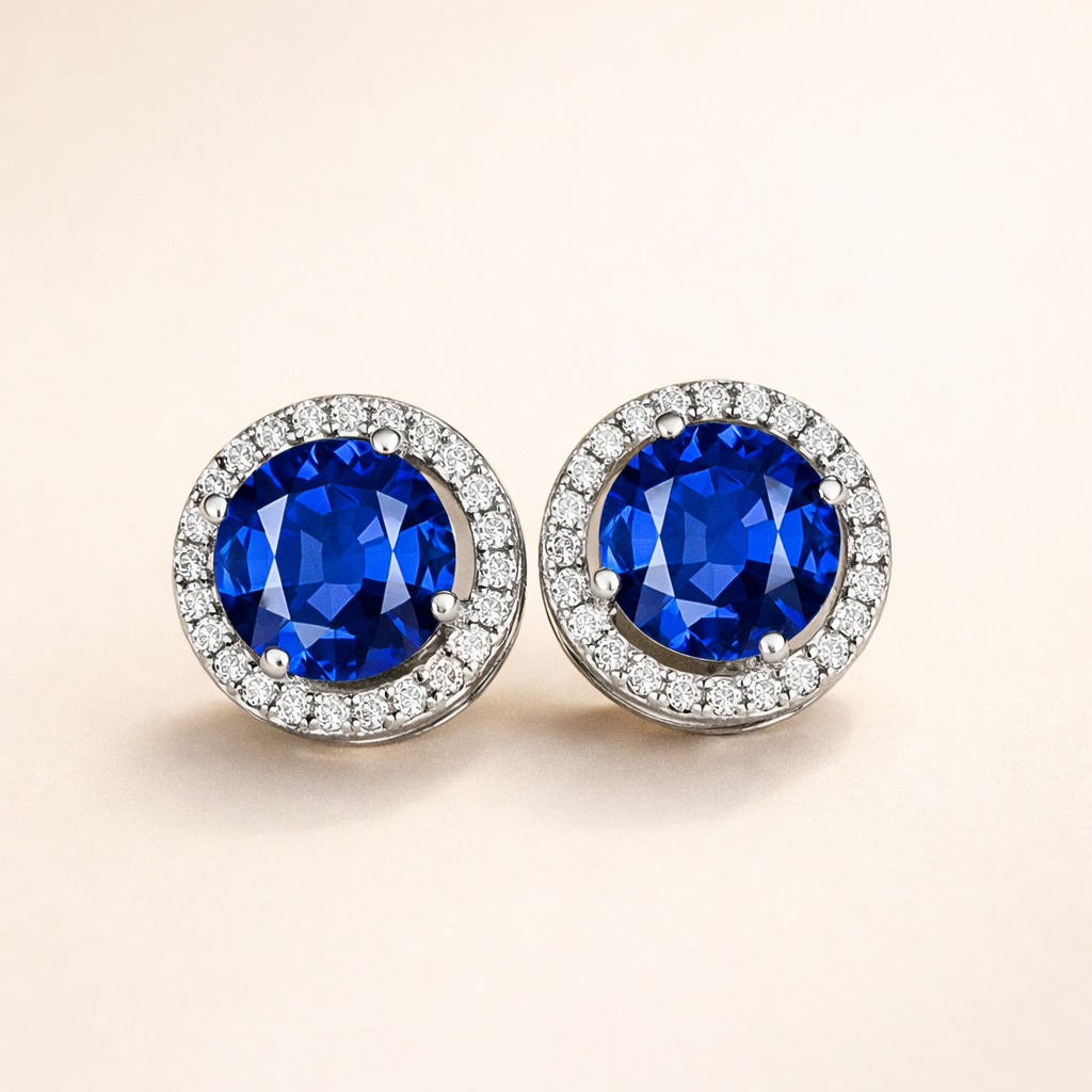 Dreamy white gold earrings with delicate details