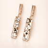 Minimalist Gold Earrings with a Refined Shine