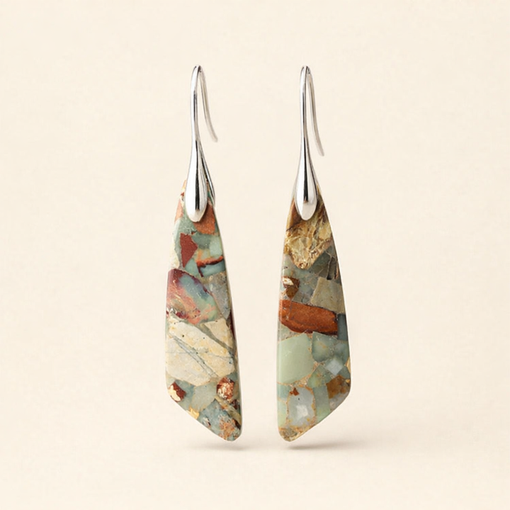 Elegant Natural Stone Earrings