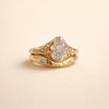 Refined Rose Gold Ring with Subtle Cubic Zirconia Details