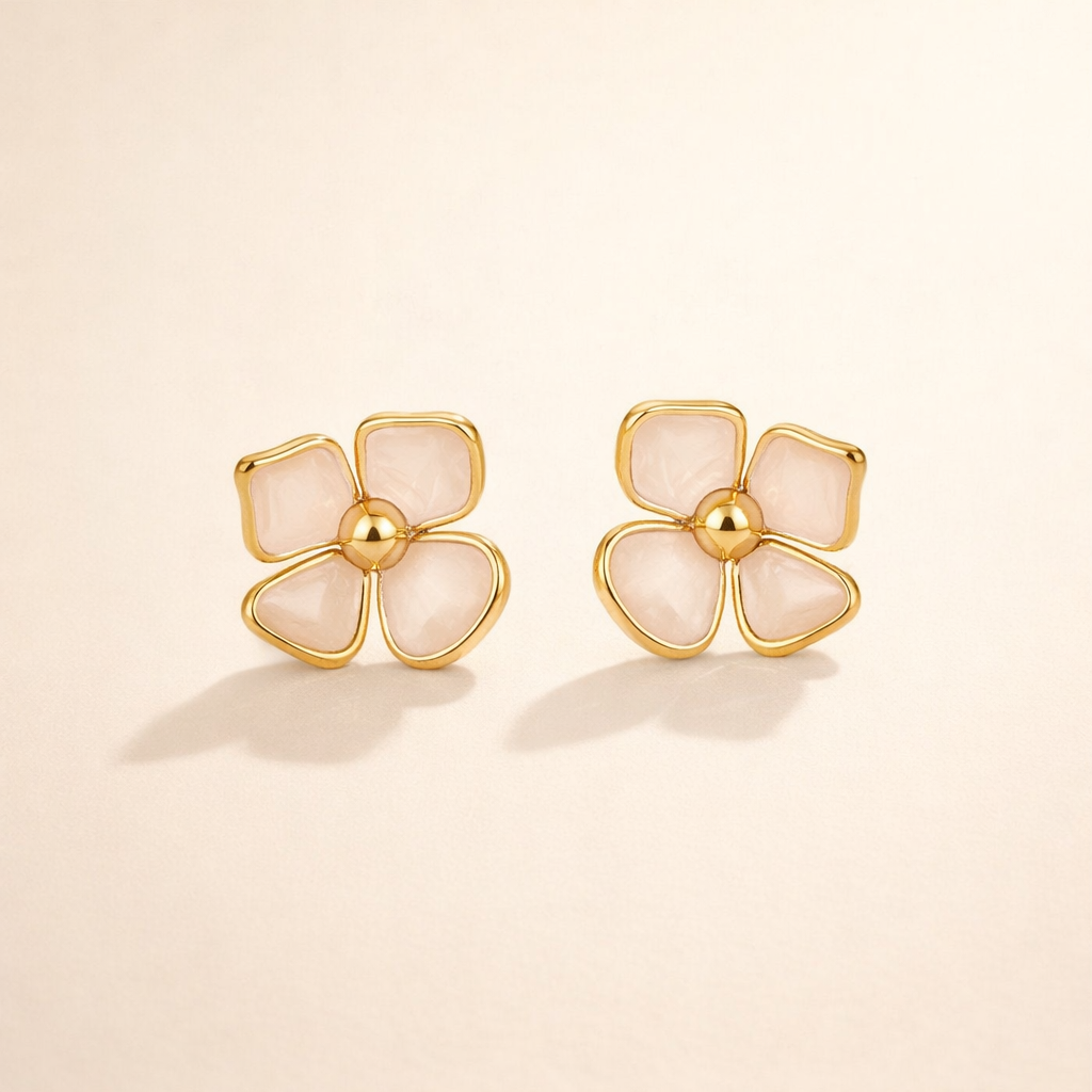 Elegant pearl earrings