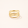 Infinite Line - Gold Ring