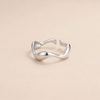 Waves - Silver Ring