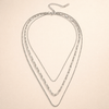 Elegant silver lightning bolt necklace with subtle details