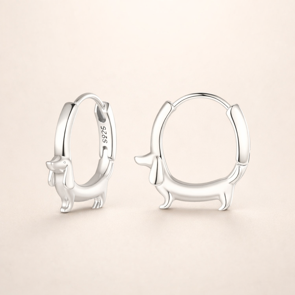 Precious Dachshund Hoops - A Treasure for Puppy Moms