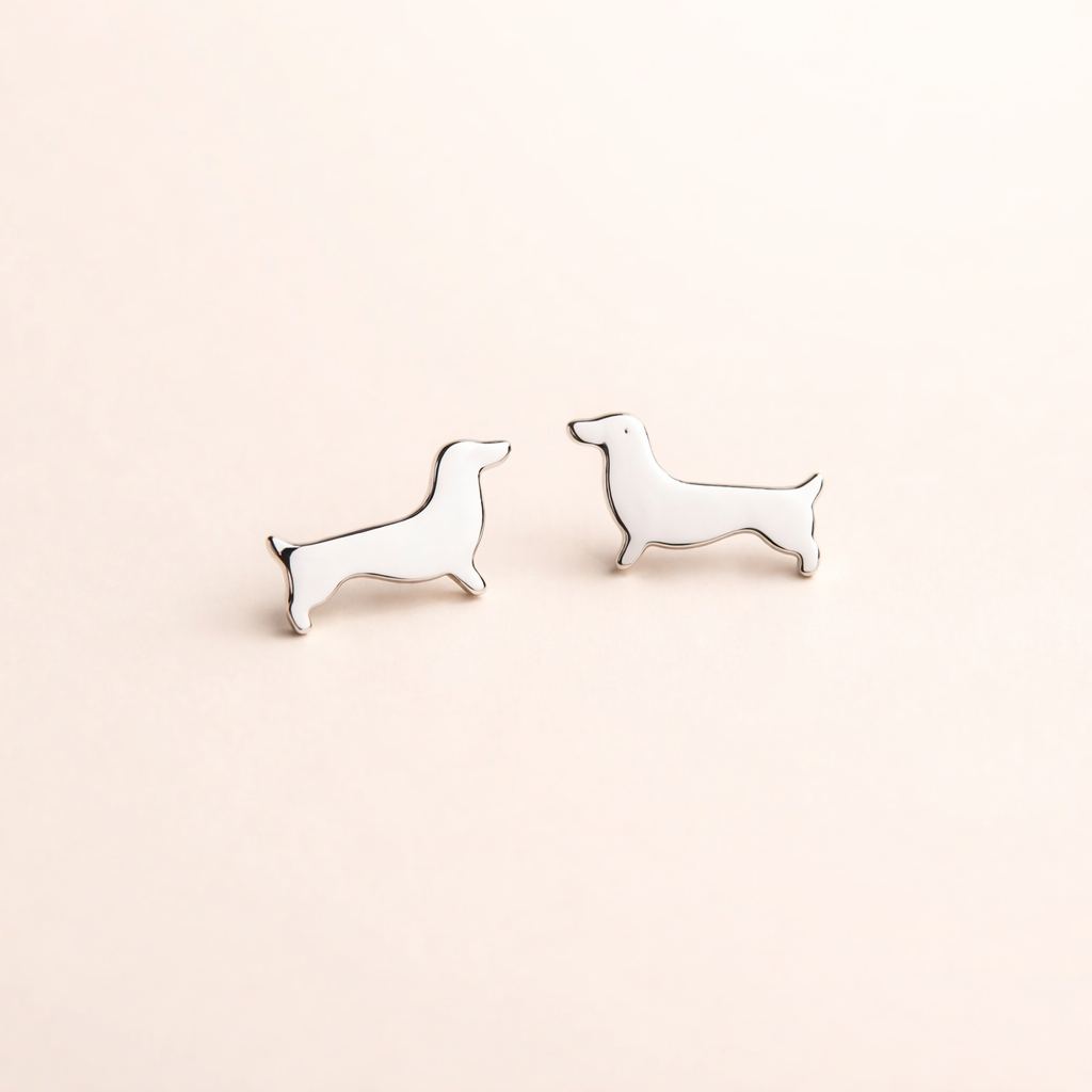 Dachshund Stud Earrings