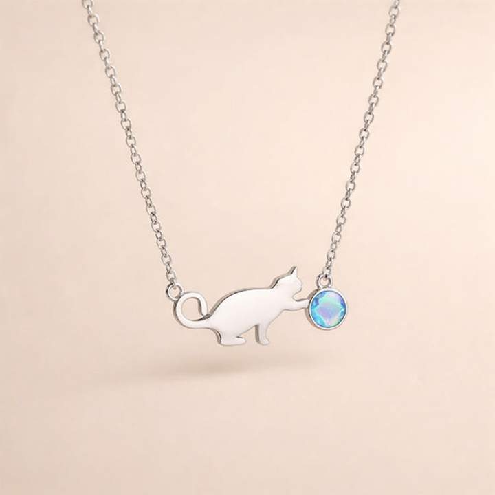Vintage Kitty Necklace