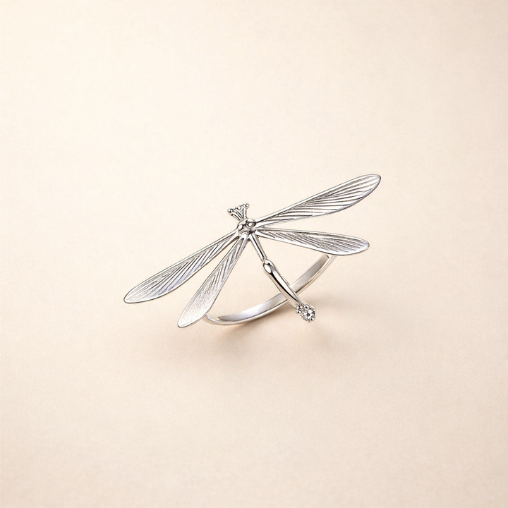 Delicate Dragonfly Clip-On Earrings