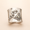 Bee Flower Butterfly Wide Ring